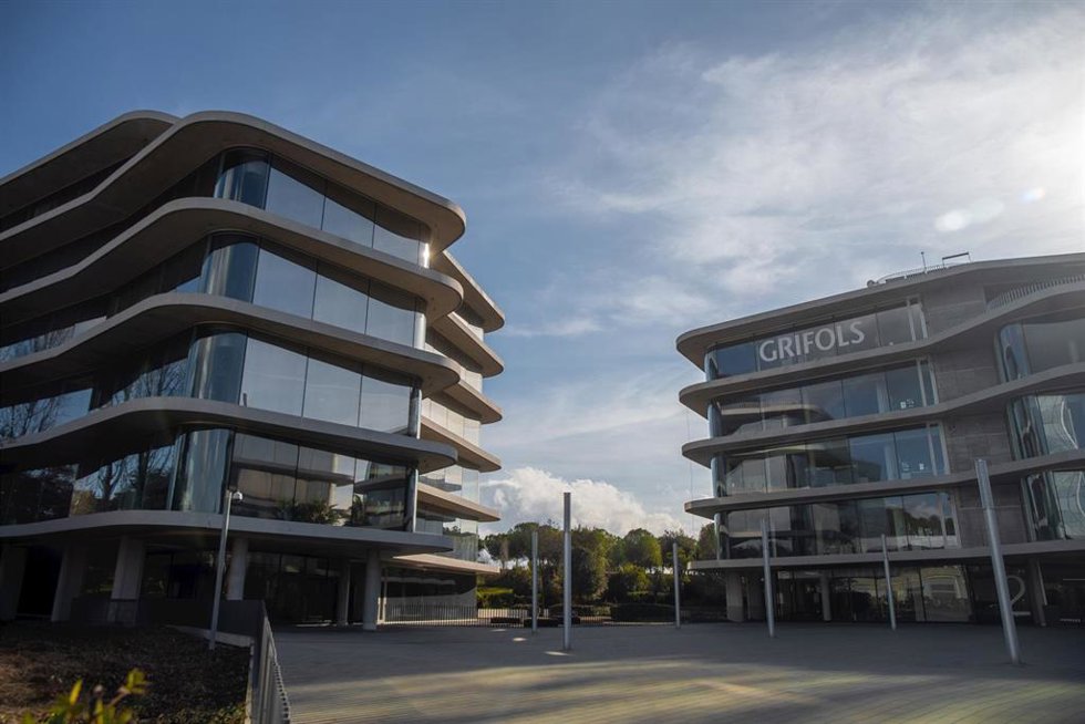 Sede de Grifols en Barcelona, en Sant Cugat del Valls, Barcelona, Cataluña (España)