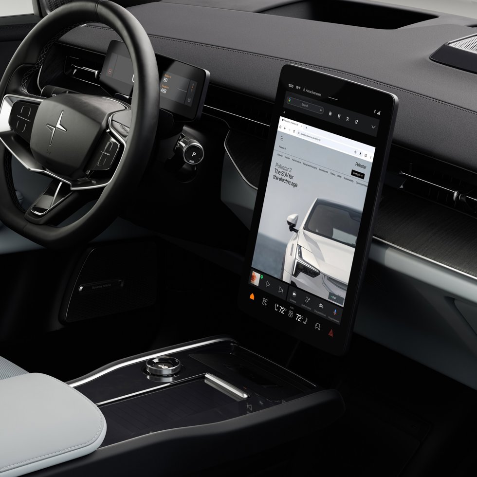 La nueva función de Google Chrome en un Polestar 2