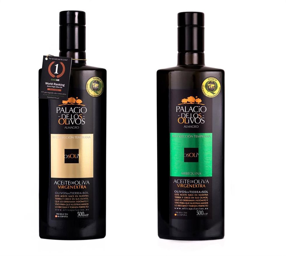 Aceites premiados de Palacio de Los Olivos