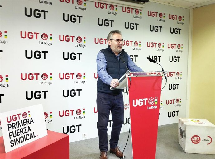 El secretario general de UGT, Jesús Izquierdo