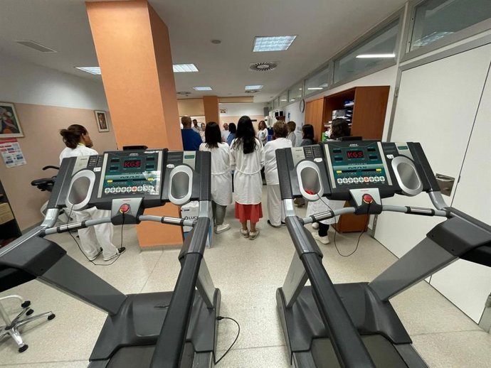 Pacientes respiratorios mejoran su capacidad funcional con el programa de ejercicio terapéutico en el Hospital Clínico