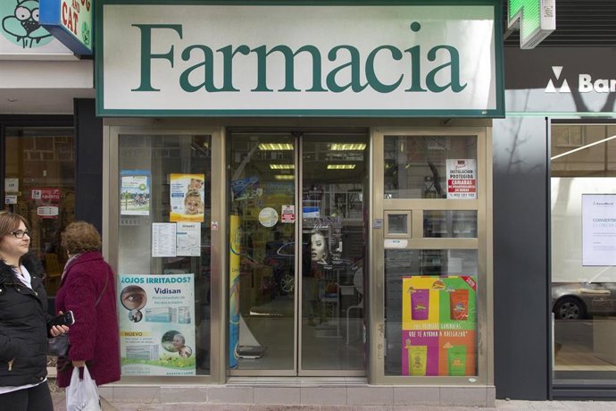 Archivo - Farmacia, farmacias, medicamento, medicamentos, medicina, medicinas, entrada de farmacia, fachada de farmacia