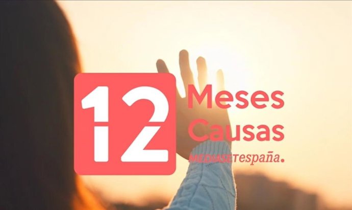 Imagen del anuncio de '12 meses, 12 causas' de Mediaset España.