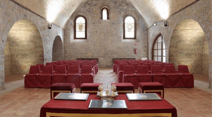 Sala de celebración de bodas civiles en la Ciudadela.