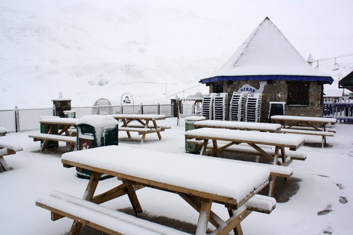 Archivo - Nieve Recién Caída En Formigal (Huesca)