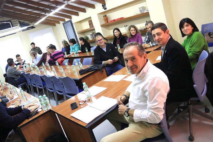 Reunión de la ejecutiva provincial del PSOE de Jaén.