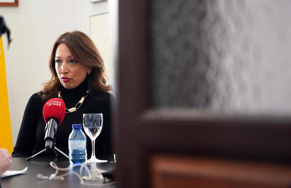 La delegada del Gobierno andaluz en Málaga, Patricia Navarro.