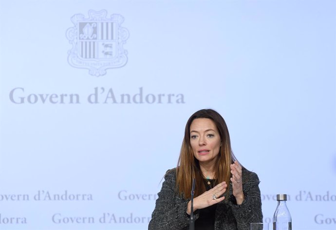 La ministra de Sanitat d'Andorra, Helena Mas.