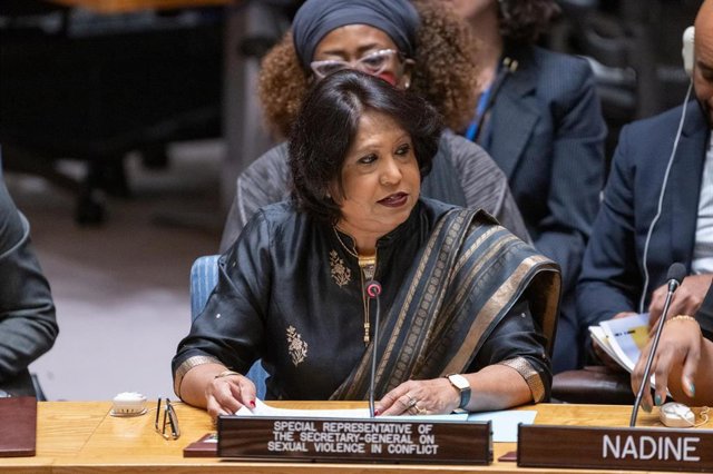 Archivo - La embajadora en la lucha contra la violencia sexual de la ONU, Pramila Patten