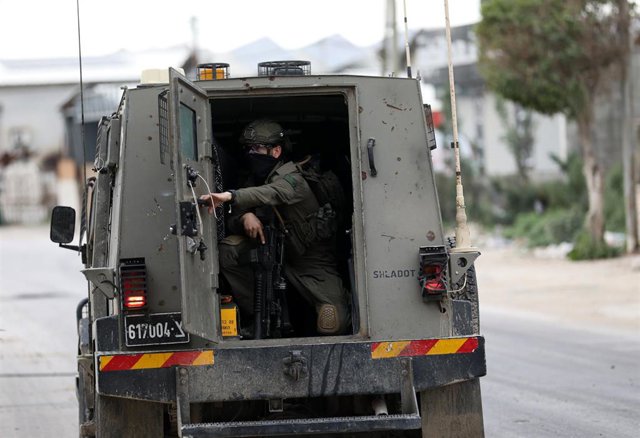 Militares israelíes en Cisjordania