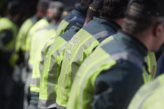 Archivo - Agentes de la Guardia Civil.