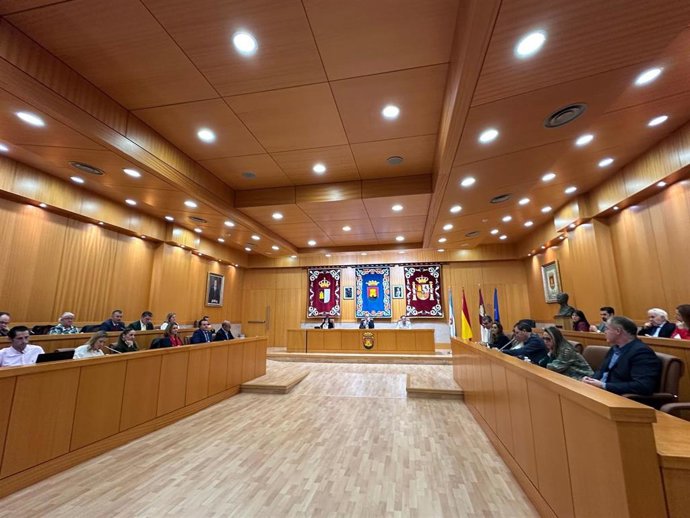 Pleno en el Ayuntamiento de Talavera.