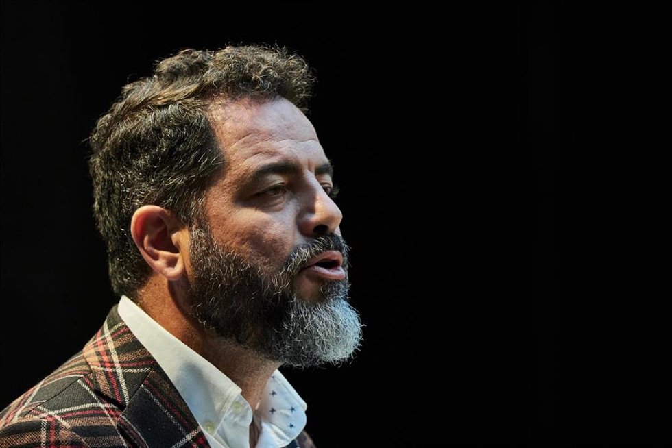 El secretario de Organización del PSN y portavoz parlamentario, Ramón Alzórriz.
