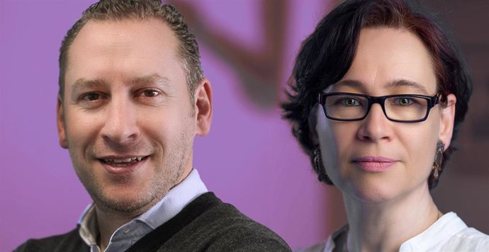 Luis Manuel Valencia, nuevo director de Marketing y Comunicación, y Marie Claude Belda, nueva directiva de Ventas.