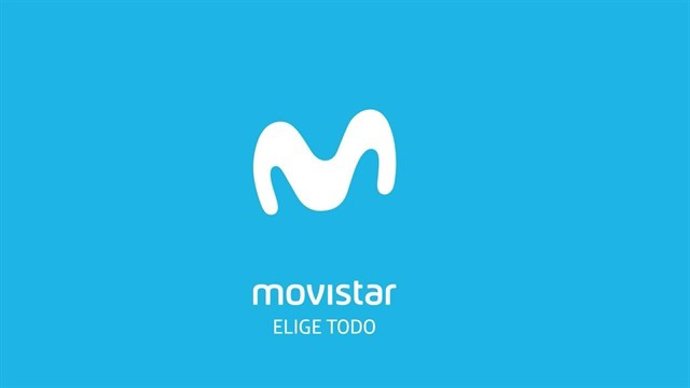 Archivo - Logo de Movistar