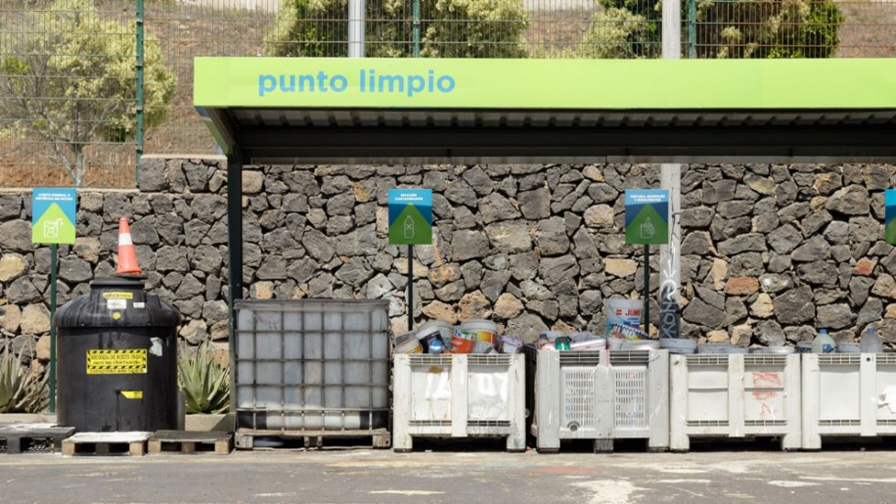 Punto Limpio en Tenerife