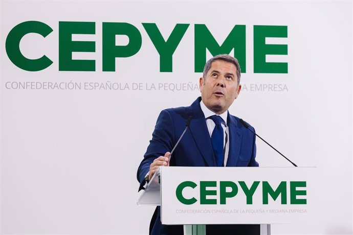 Archivo - El presidente de Cepyme, Gerardo Cuerva