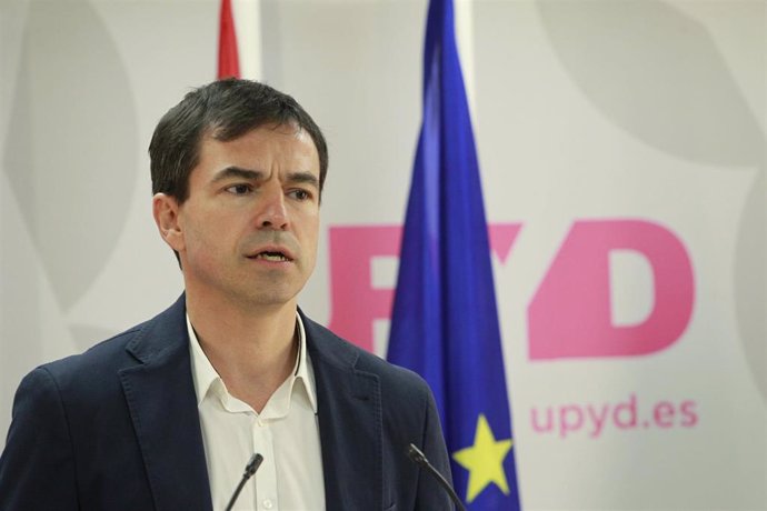 Archivo - El candidato de UPyD a la Moncloa, Andrés Herzog