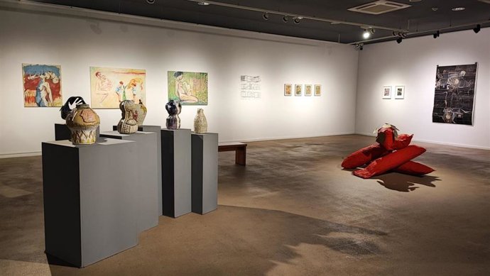 Una nueva exposición temporal en el Museo de Nerja, Ocho 2/Cluster', desde el 11 de enero hasta marzo.