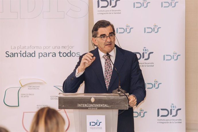 Archivo - Imagen de archivo del presidente del Instituto para el Desarrollo e Integración de la Sanidad (Fundación IDIS), Juan Abarca.