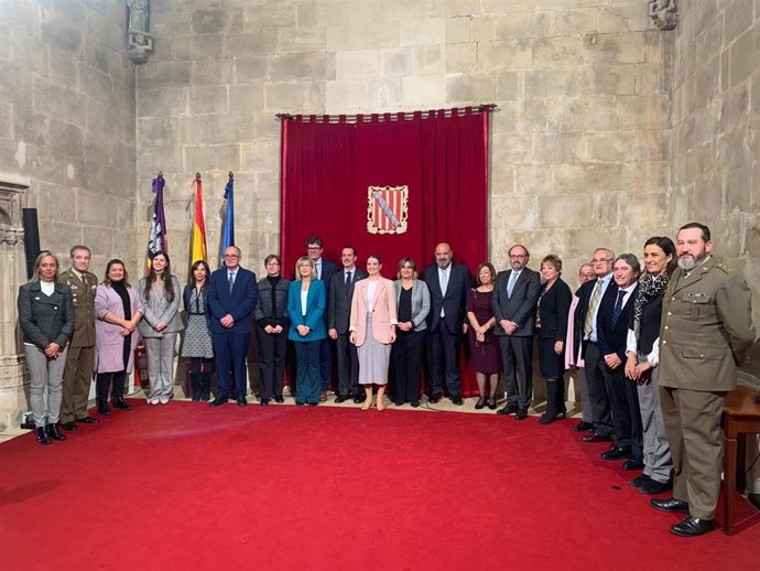 Acto de toma de posesión de los miembros del Consejo Asesor del Derecho Civil de Baleares en el Consolat de Mar