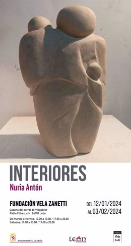La exposición de Nuria Antón podrá visitarse desde este viernes y hasta el próximo 3 de febrero