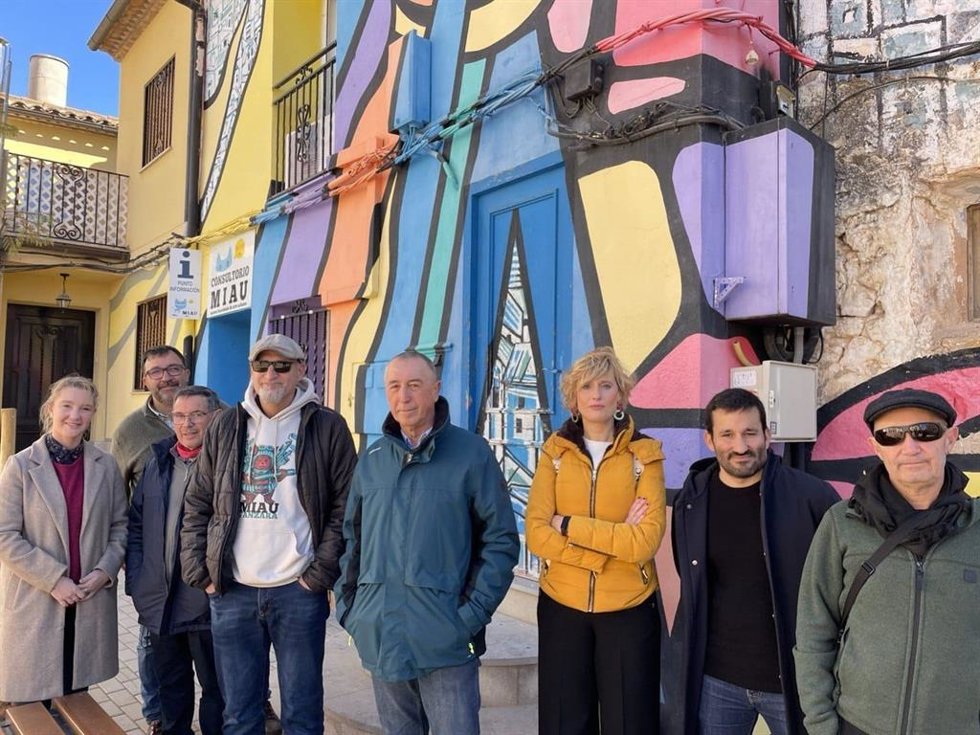 Representantes de Compromís se reúnen en Fanzara con responsables del MIAU