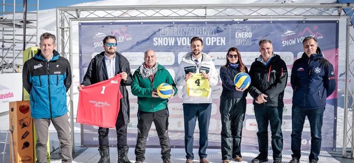 Presentación del Sierra Nevada International Snow Volley Open