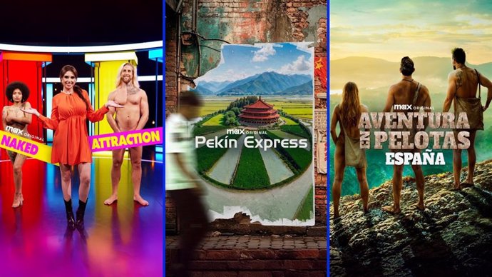 Pekín Express, Naked Attraction y Aventura en pelotas: Primeros formatos de entretenimiento en MAX España