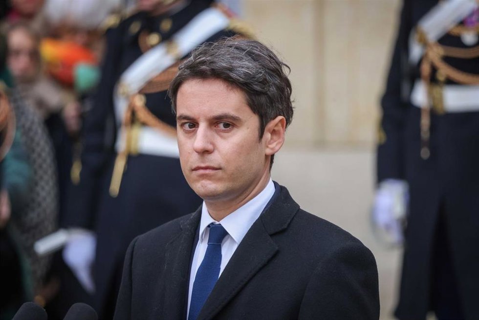 El primer ministro de Francia, Gabriel Attal