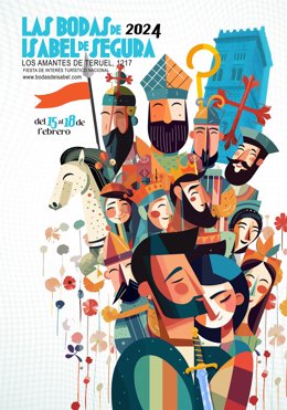 Cartel de las Bodas de Isabel de Segura 2024.