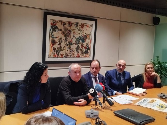 Roda de premsa sobre el dret civil valenci