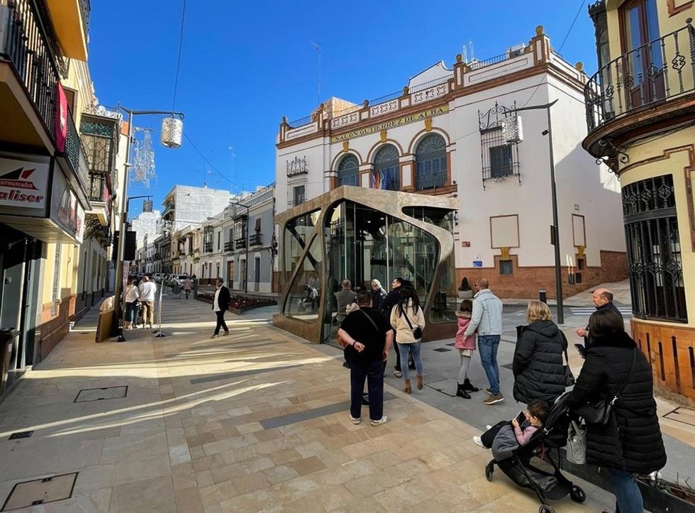 El Molino, que data del siglo XV, quedó bajo el teatro Gutiérrez de Alba cuando se construyó este espacio escénico en los años 20 del siglo pasado.