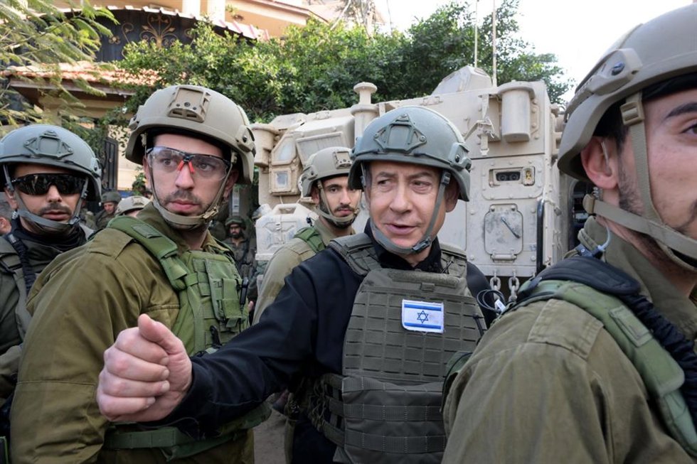 Benjamin Netanyahu, primer ministro de Israel.