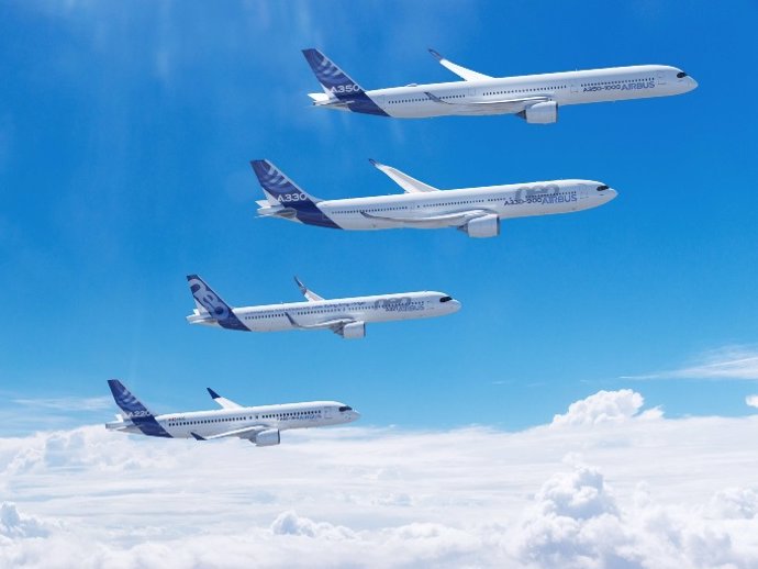 Airbus adelanta a Boeing y supera su objetivo anual de entregas en 2023 con 735 envíos.