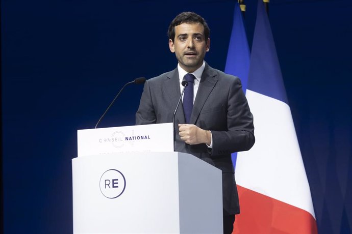Archivo - El ministro de Exteriores francés, Stéphane Séjourné