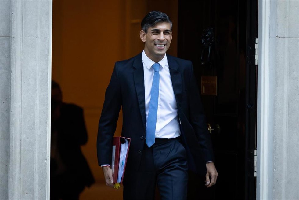 El primer ministro británico, Rishi Sunak