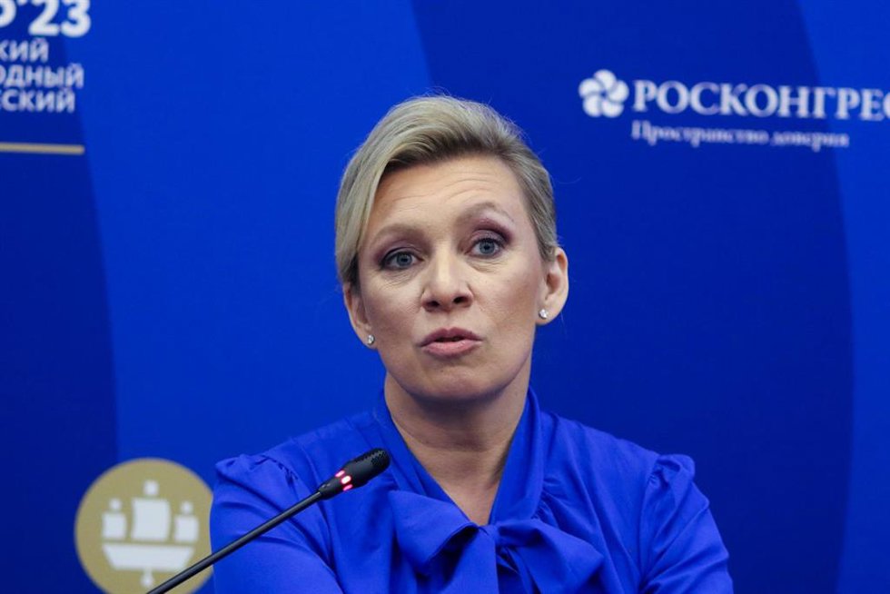 Archivo - La portavoz del Ministerio de Exteriores de Rusia, Maria Zajarova (archivo)