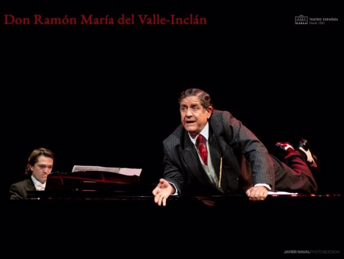 El sábado, a las 20:00 horas, Pedro Casablanc se sube al escenario logroñés con 'Don Ramón María Del Valle-Inclán a través de Ramón Gómez de la Serna'