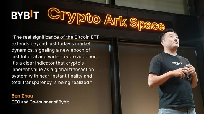 Ben Zhou of Bybit Shares Insights on the Milestone of Bitcoin Spot ETF Approval