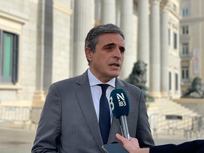 Archivo - El diputado del PP en el Congreso por Baleares, José Vicente Marí Bosó.