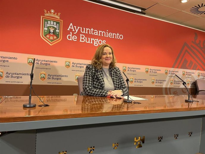 La alcaldesa de Burgos, Cristina Ayala.
