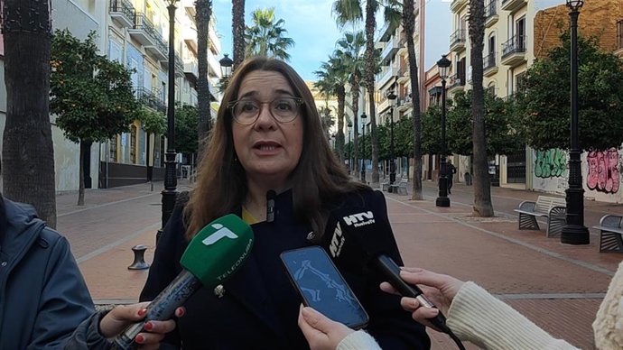 La secretaria de Organización de la Ejecutiva del PSOE de Huelva, Rosa Tirador.