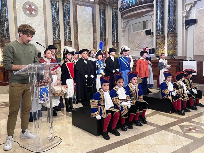 Presentación de la Tamborrada Infantil