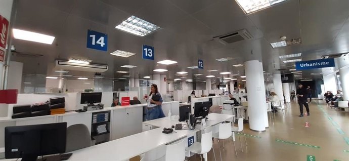 Edificio del área de Urbanismo del Ayuntamiento de Palma