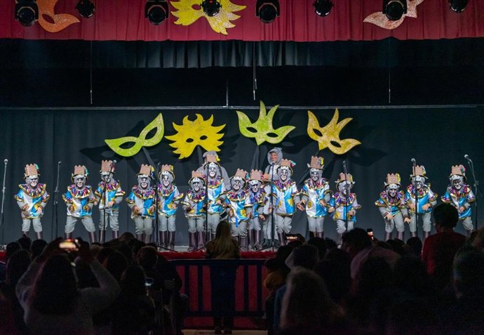 Chirigota infantil 'El burrito Prieto'.