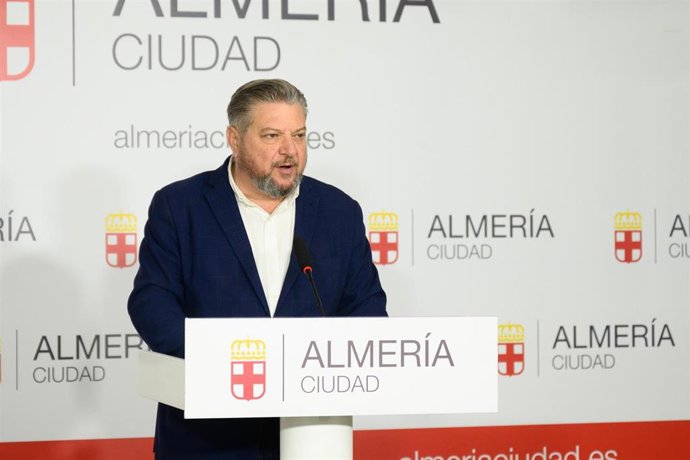 El concejal de Cultura, Tradiciones y Fiestas Mayores del Ayuntamiento de Almería, Diego Cruz.