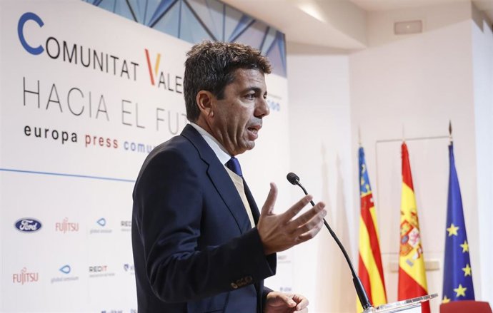 Archivo - El presidente de la Generalitat Valenciana, Carlos Mazón, en una imagen de archivo. 