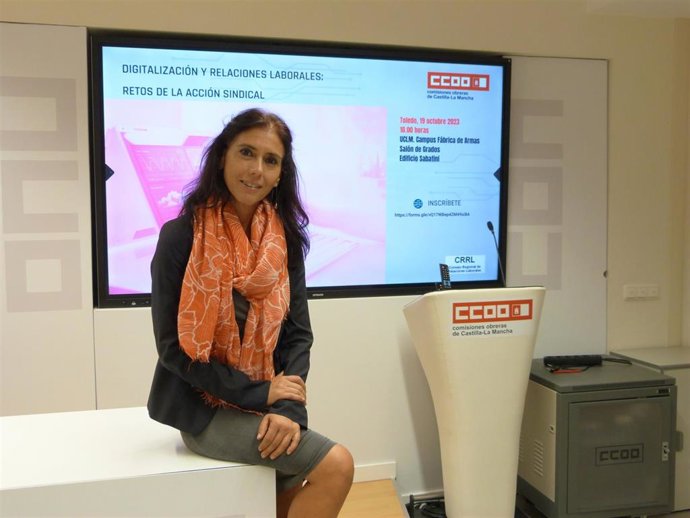 Archivo - Nunzia Castelli, secretaria regional de Acción Sindical de CCOO CLM.