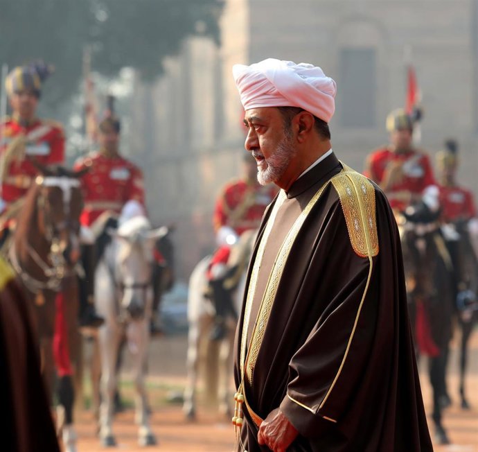 El sultán de Omán, Haizam bin Tariq al Said (archivo)